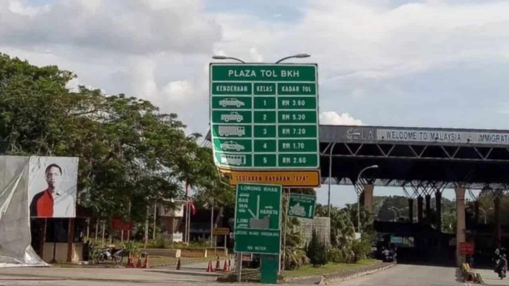 cara semak kadar tol bukit kayu hitam malaysia terbaru