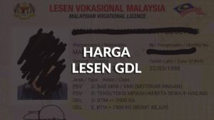 harga lesen gdl