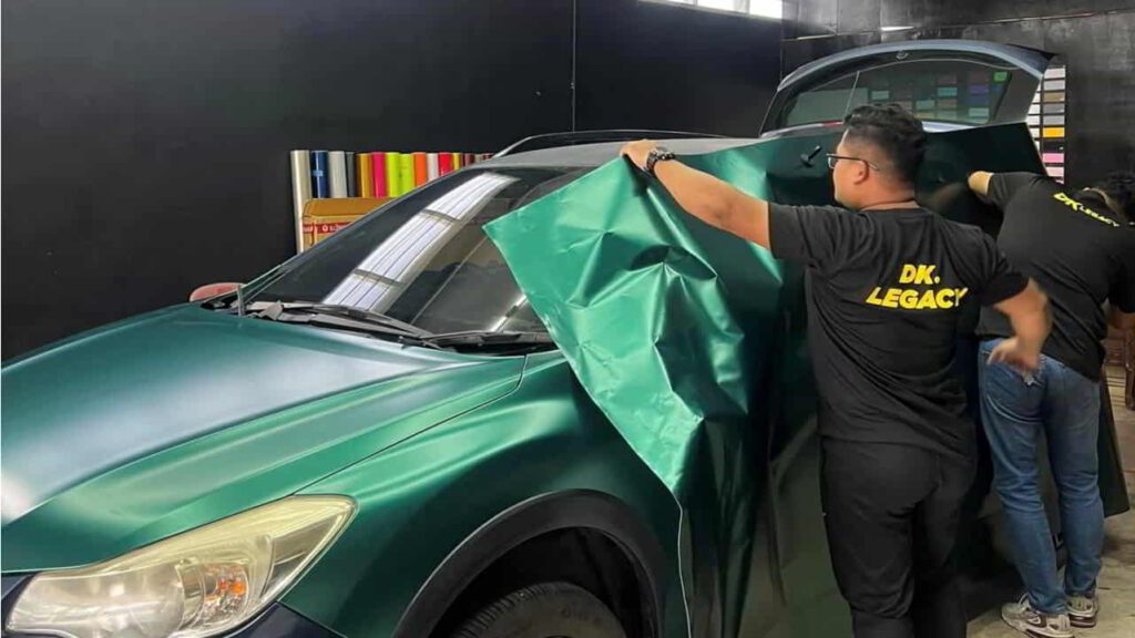 kelebihan wrap kereta berbanding mengecat