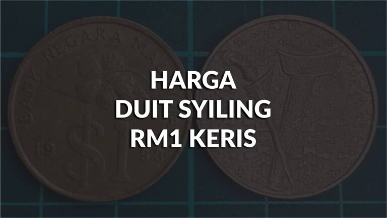 berapakah harga duit syiling rm1 keris terkini