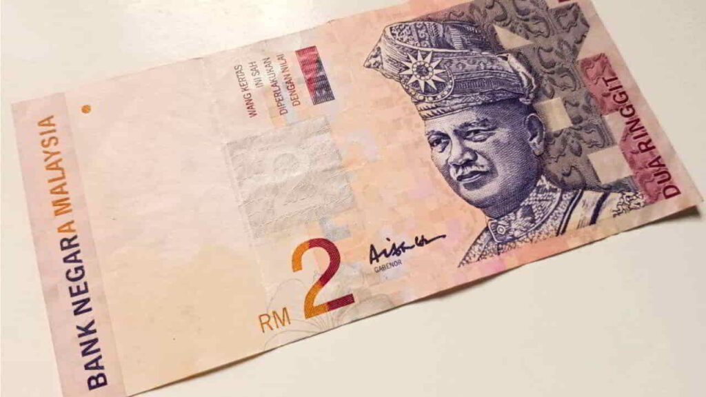 cara menilai keaslian wang kertas 2 ringgit lama