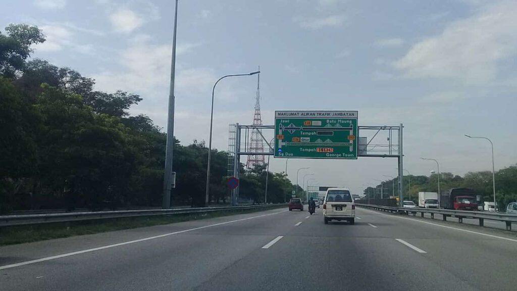 bayaran kadar tol utara selatan